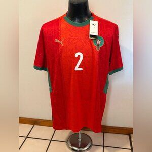 Paris Saint Germain Morocco Achraf Hakimi # 2 Jersey , Unisex